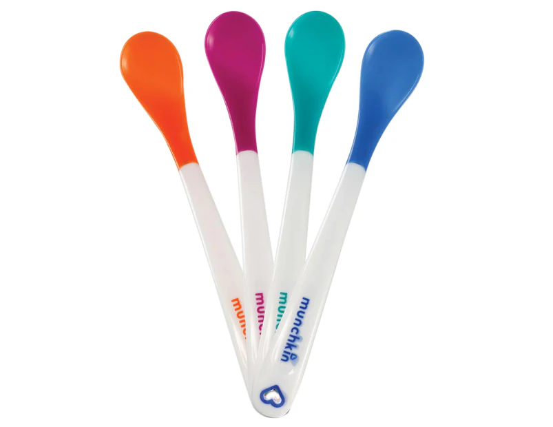 Munchkin White Hot Safety Spoons 4-Pack