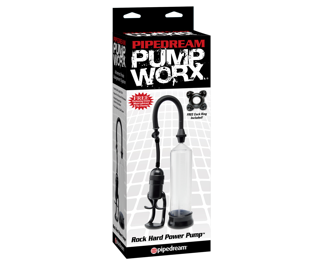 Pump Worx Rock Hard Power Penis Pump Black Catch .au