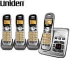 Uniden DECT 1735 + 3 Cordless Digital Phone System w/ Power Failure Backup 1