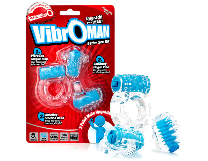 Screaming O VibrOman - Blue 