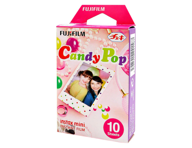 Fujifilm Instant Film For Instax Mini Camera 10-Pack - Candy Pop 