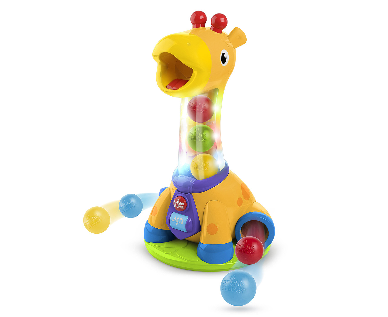 Bright Starts Spin and Giggle Giraffe Baby Activity Toy | Catch.co.nz