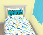 Finding Nemo Reversible Single Bed Quilt Cover Set - Multi