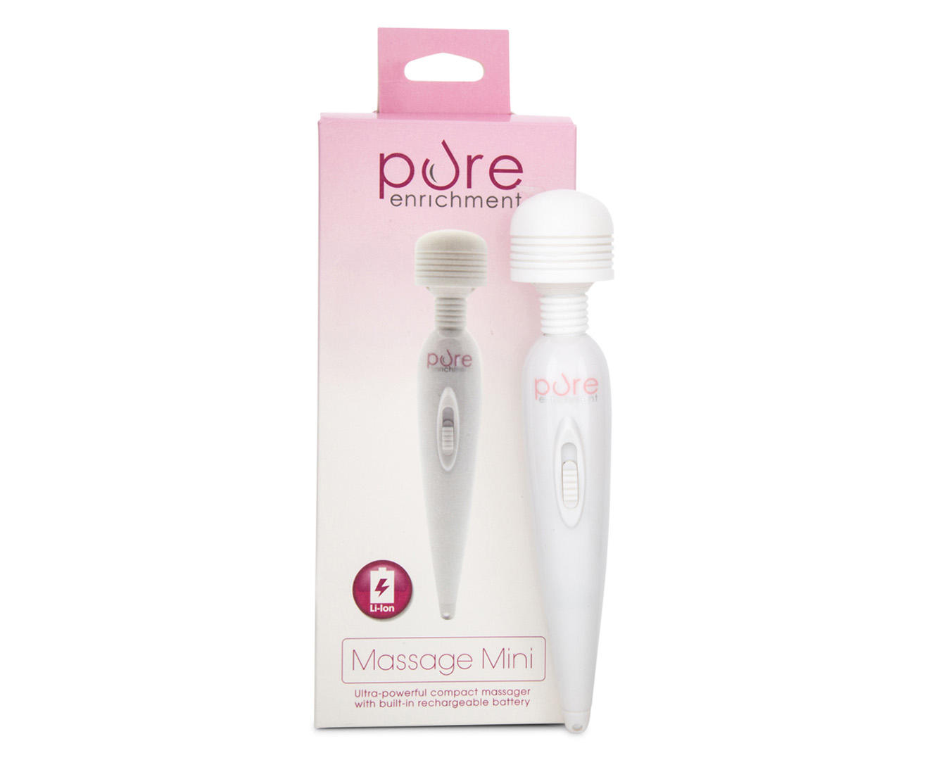 Pure Enrichment Mini Massager Wand White Nz