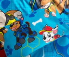 Paw Patrol Reversible Single Bed Quilt Cover Set - Blue/Multi