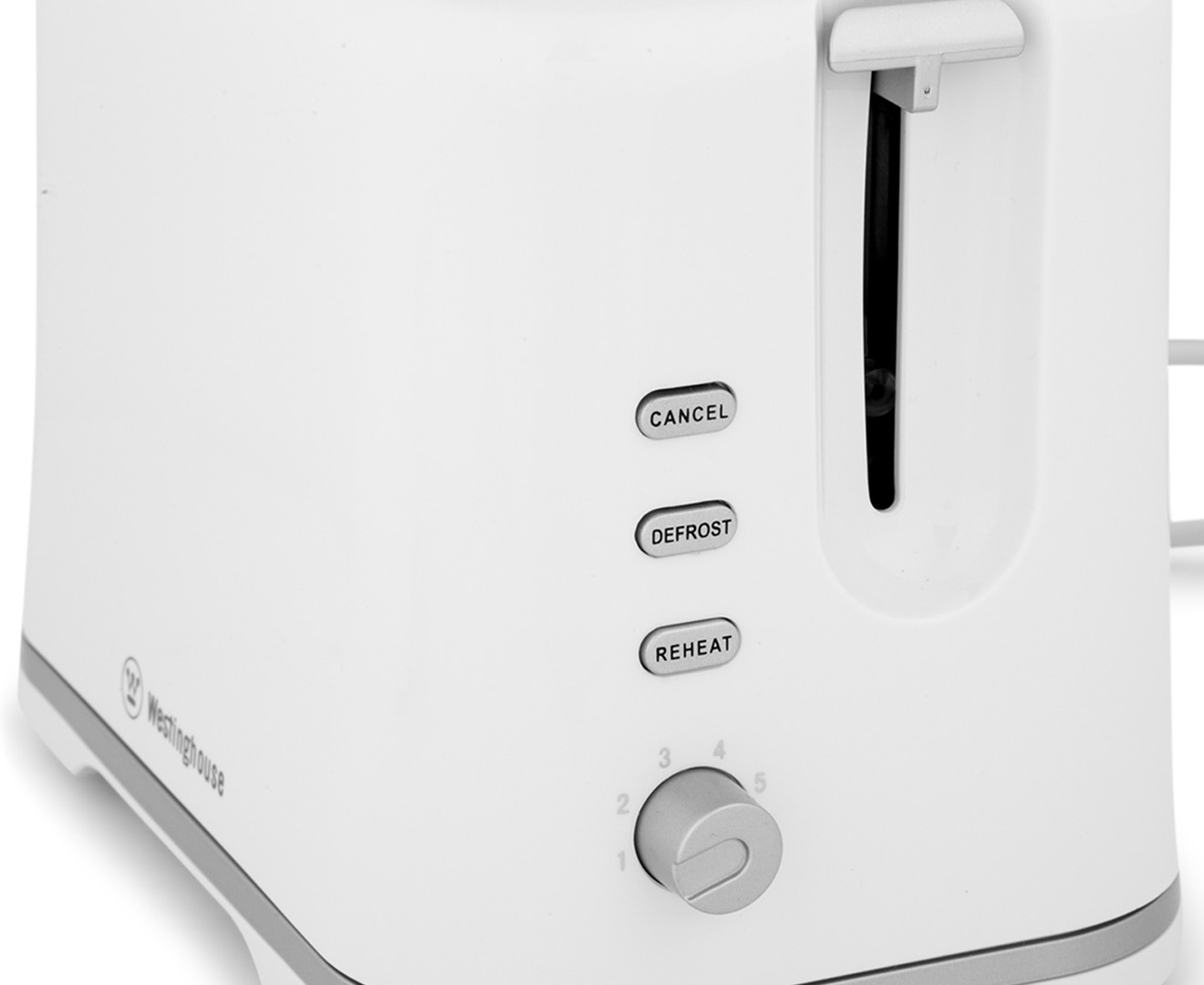 Westinghouse 2-Slice Plastic Toaster - White | GroceryRun.com.au