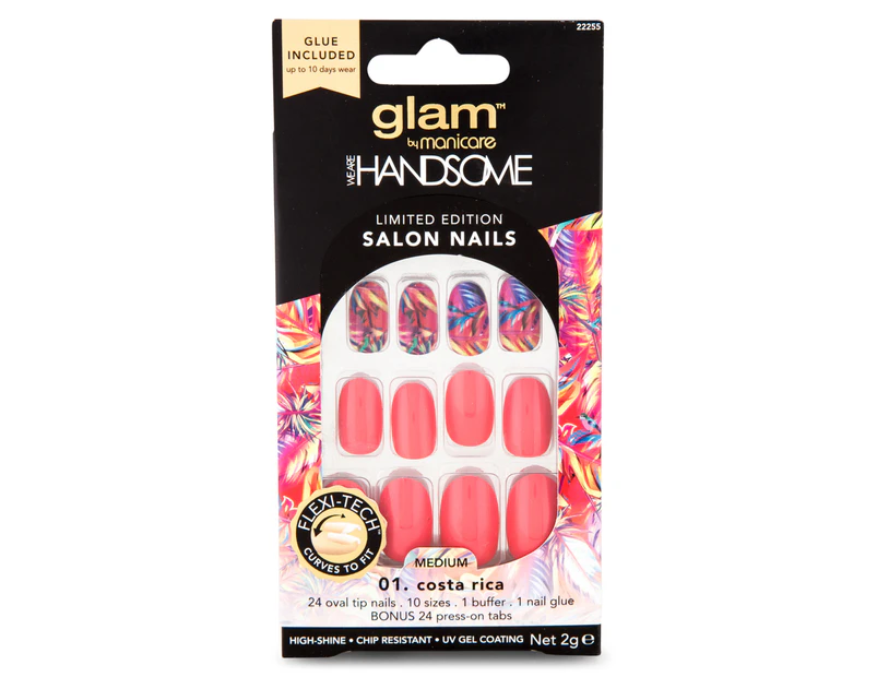 Manicare Glam! We Are Handsome Nails - 01 Costa Rica