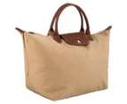 Longchamp Medium Le Pliage Top Handle Handbag - Beige