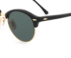 Ray-Ban Clubround RB4246 Sunglasses - Black/Green