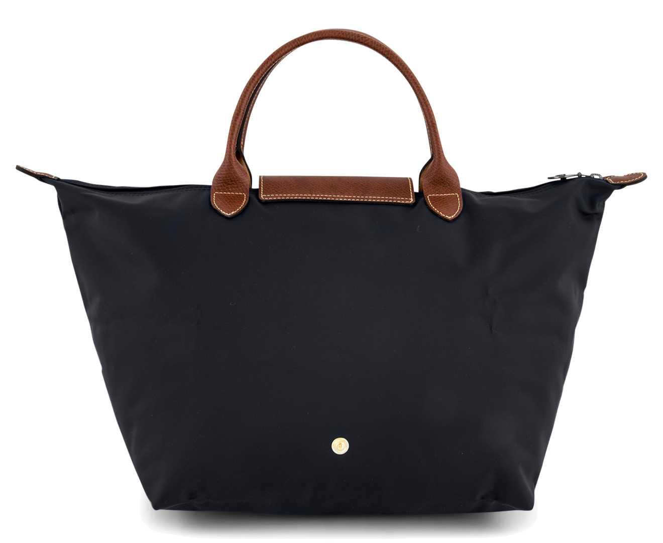 Longchamp Le Pliage Medium Top Handle Bag - Gunmetal | Catch.co.nz