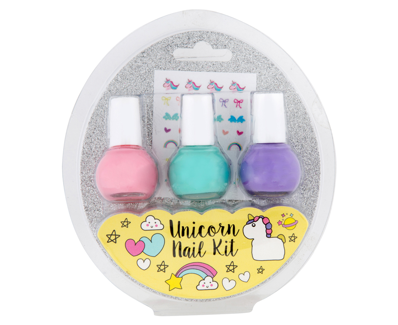 Unicorn Nail Art Kit - Complete Set with Nail Polish, Stickers, and Tools - wide 3