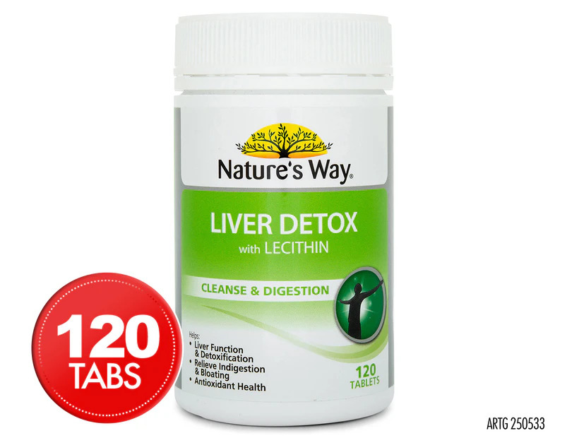 Nature's Way Liver Detox 120 Tabs