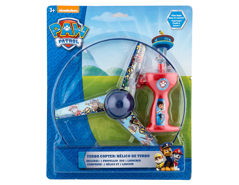 Nickelodeon Paw Patrol Turbo Copter Toy Launcher 