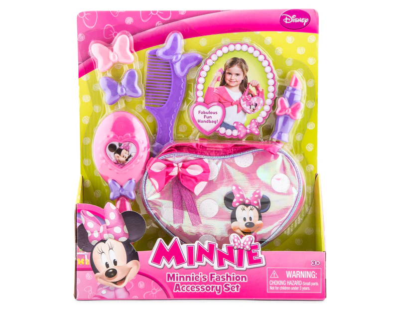 Disney Minnie Mouse 7 Piece Fashion Accessory Set 
