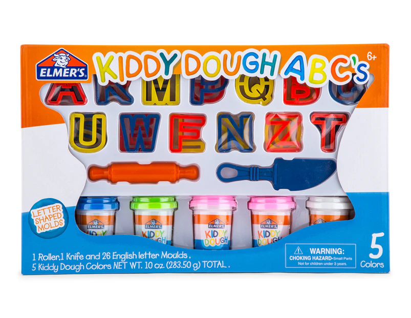 Elmer's Kiddy Dough ABC Craft Set 