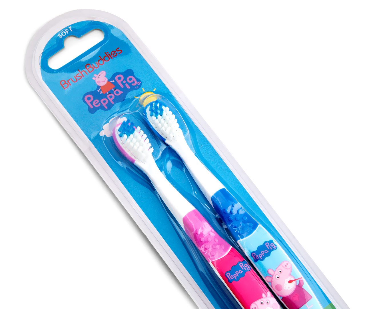 Peppa Pig Manual Toothbrush 2pk - Multi | Scoopon Shopping