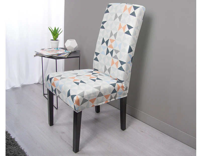 Sure Fit Statement Print Hugo Dining Chair Cover - Multi
