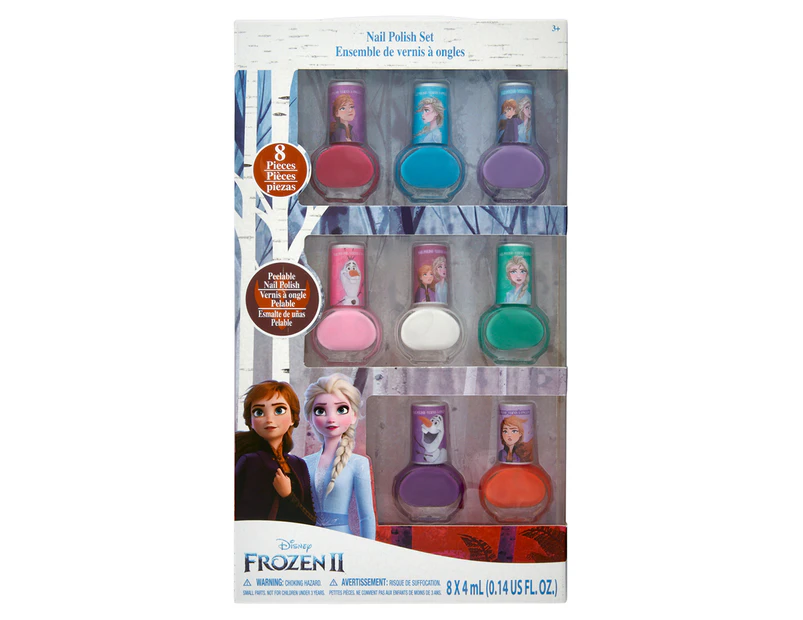 Disney Frozen 2 Smackers 6 Piece Nail Polish Gift Set 1.16 fl oz  Water-Based Nail Polish - Walmart.com