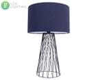 Lexi Lighting Albus Table Lamp - Navy Blue 1