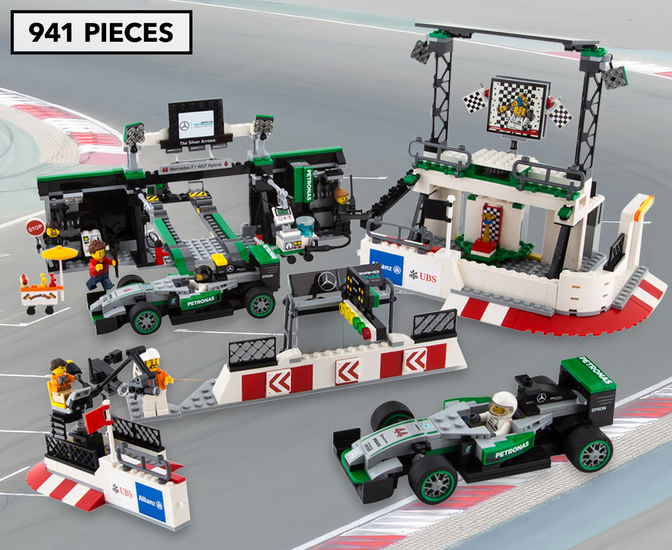 LEGO® Speed Champions Mercedes AMG Petronas Formula One Team Building ...