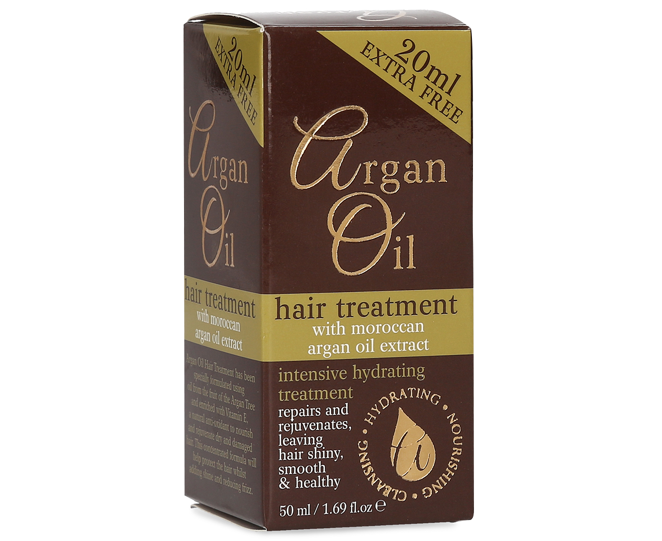 2 X Argan Oil Hair Treatment 50ml Au 5539