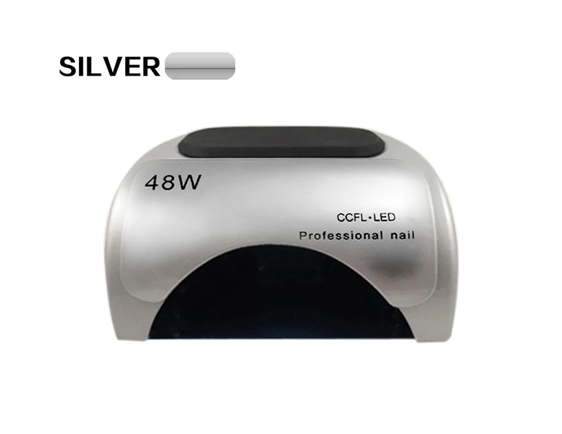 48W LED Nail Lamp Dryer Polish Gel Curing Manicure Pedicure Timer Light