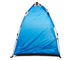 Mirage Solar Beach Shelter / Tent - Blue/Black