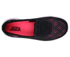 Skechers Pre/Grade-School Girls' GOwalk 4 Kindle Shoe - Black/Hot Pink