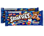 2 x Nestlé Smarties Festive Chocolate Block 100g