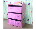 All 4 Kids Fairy Toy & Shoes Storage Unit
