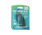 Olight 650mAh 16340 protected Li-ion rechargeable battery (RCR123A)