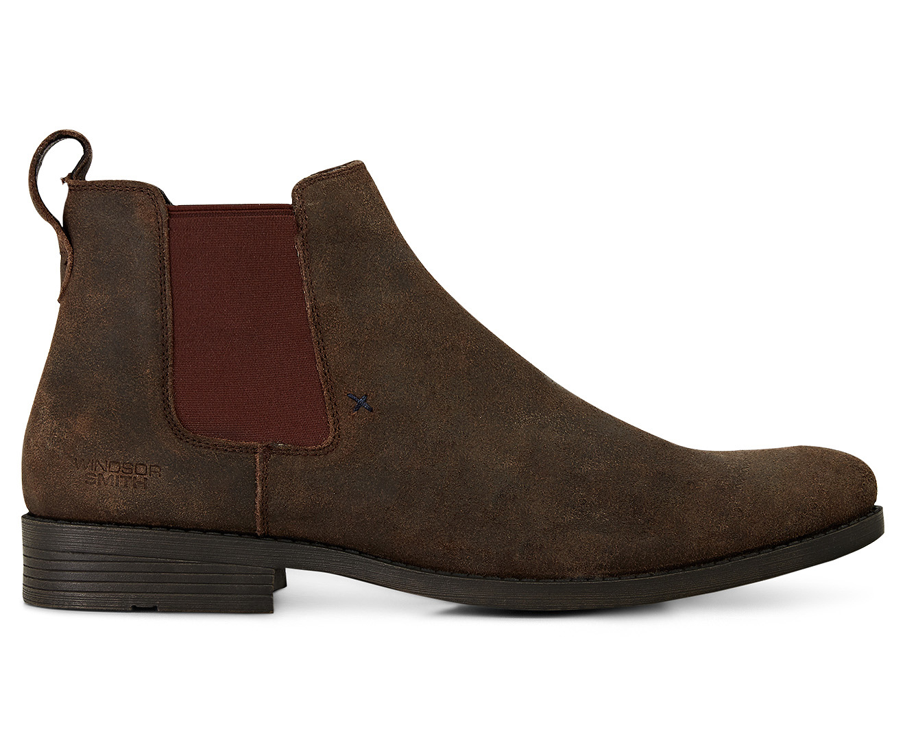 Palmer Leather Boot - Brown/Oil Side 