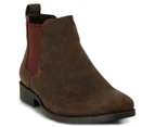 Windsor Smith Men's Palmer Leather Boot - Brown/Oil Side