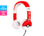 Pokémon Poké Ball Junior Headphones - Red