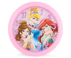 Disney Princess 25cm Round Wall Clock - Pink/Multi