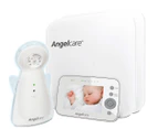 Angelcare AC1300 Baby Movement Monitor w/ 3.5-Inch Display & Wired Sensor Pad - White