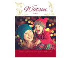 Personalised 5x7" Single Side Christmas Cards 10-Pack 