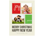Personalised 5x7" Double Side Christmas Cards 50-Pack 