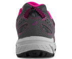 ASICS Grade School Girls' GEL-Venture 6 Shoe - Carbon/Black/Sport Pink