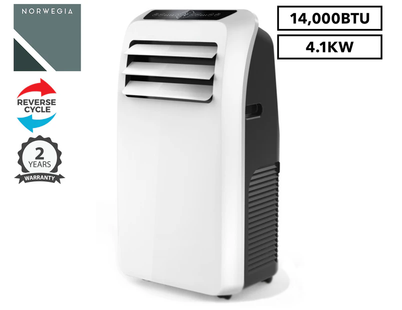 Norwegia 4.1kW Reverse Cycle Portable Air Conditioner (14,000BTU)