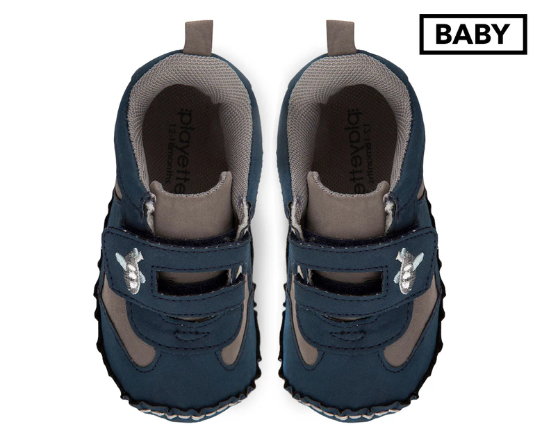 Playette Baby Flex Fit Shoe - Dark Blue