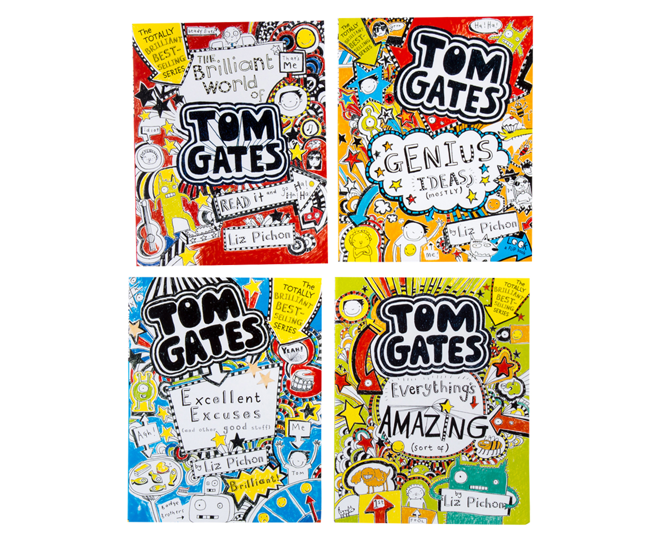 Tom Gates 9-Book Set 9781407177649 | eBay