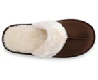Women's New Faux Fur Slippers - Brown
