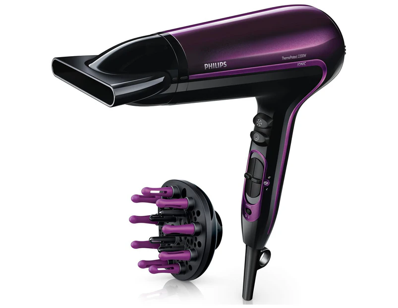 Philips DryCare Advanced Hairdryer - Purple .au