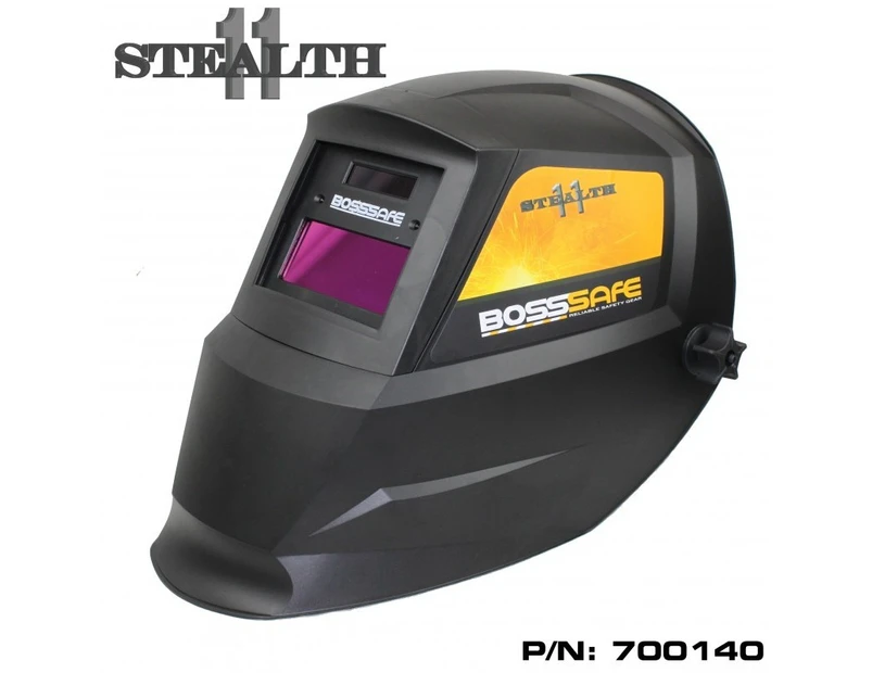 BossSafe 700140 Stealth Eco Electronic Welding Helmets