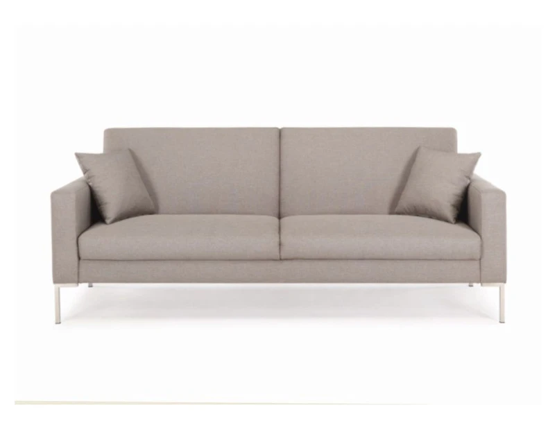 Istyle 618 Modern Italian Design Sofa Bed Fabric Wooden Frame Grey
