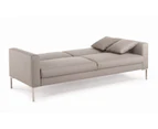 Istyle 618 Modern Italian Design Sofa Bed Fabric Wooden Frame Grey