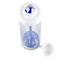 321 Filtered Water Bottle 500mL - Clear/Blue