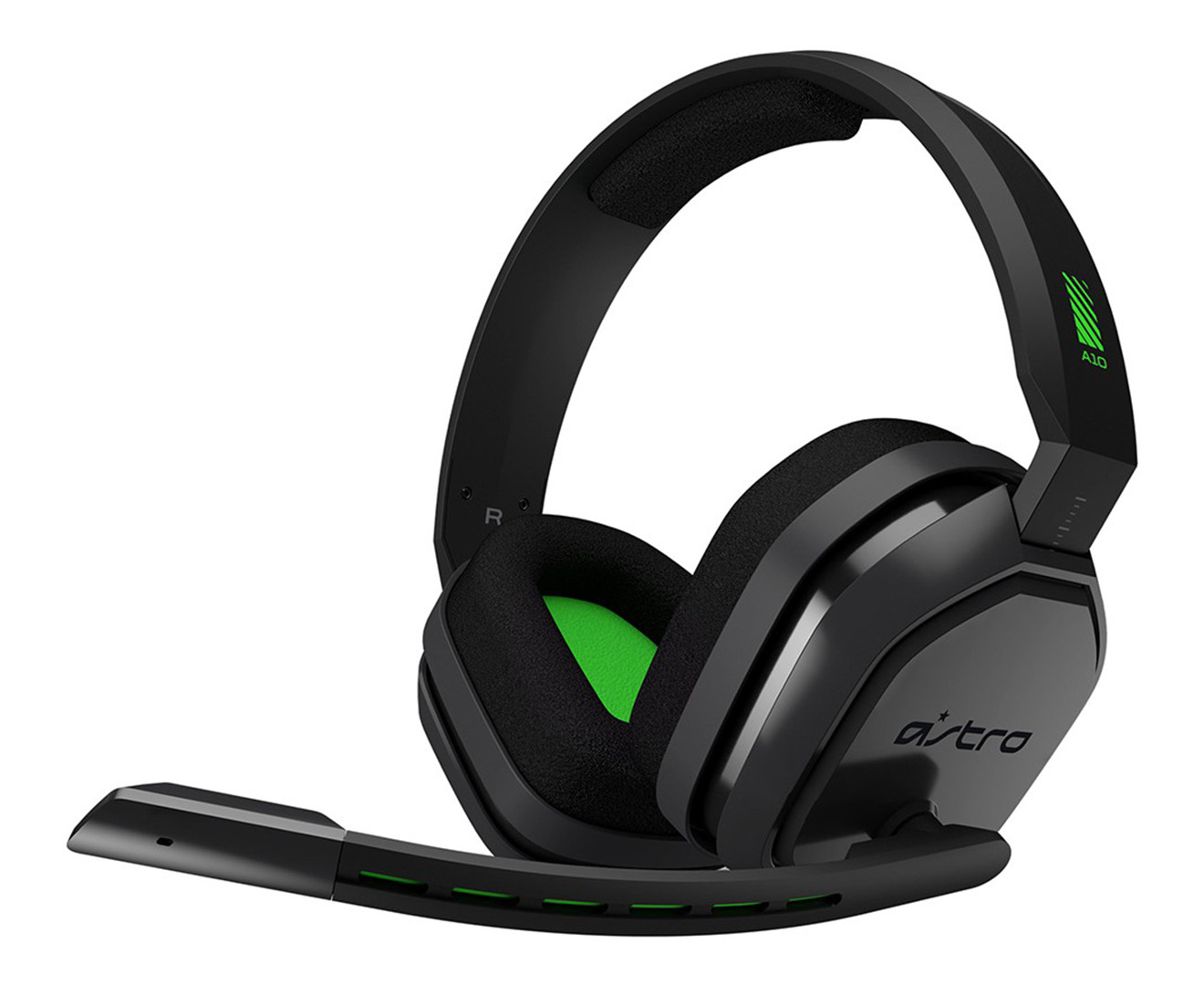  ASTRO A10 Xbox One  Gaming Headset Grey Green Scoopon 