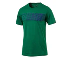 Puma Men's Speed Logo Tee - Verdant Green